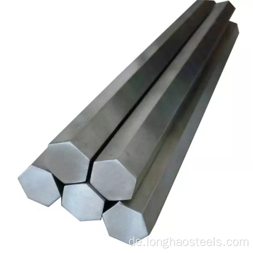Polygonale Stangengrößen aus rostfreiem Stahl